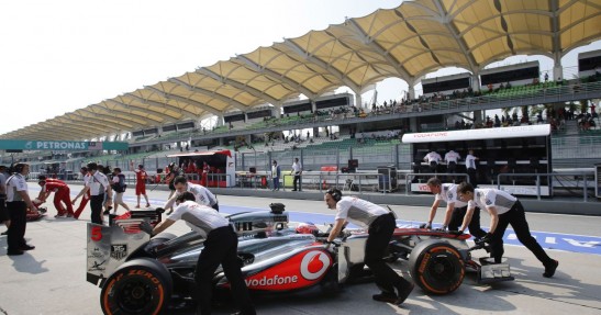 GP Malezji 2013 - piątkowe treningi