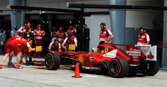 GP Malezji 2013 - piątkowe treningi