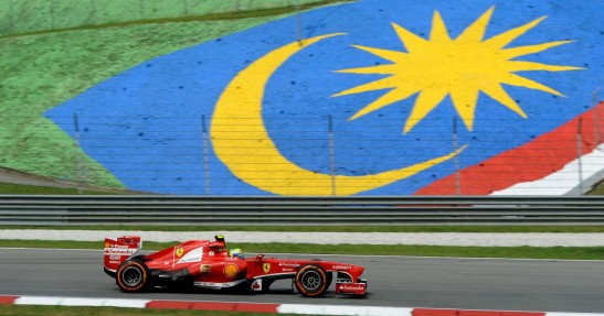 GP Malezji 2013 - piątkowe treningi