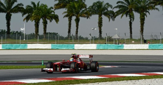 GP Malezji 2013 - piątkowe treningi