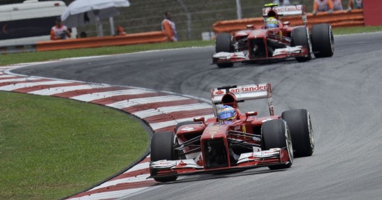 GP Malezji 2013 - piątkowe treningi