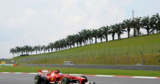 GP Malezji 2013 - piątkowe treningi