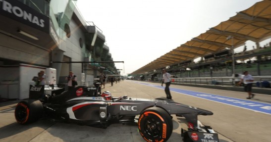 GP Malezji 2013 - piątkowe treningi