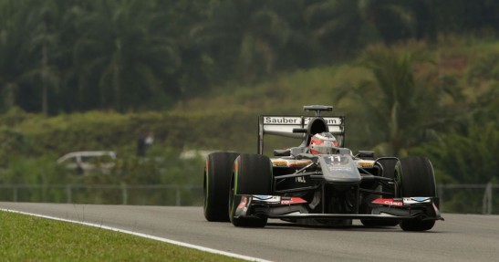 GP Malezji 2013 - piątkowe treningi