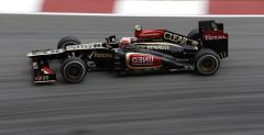 Grosjean upora si z bolidem