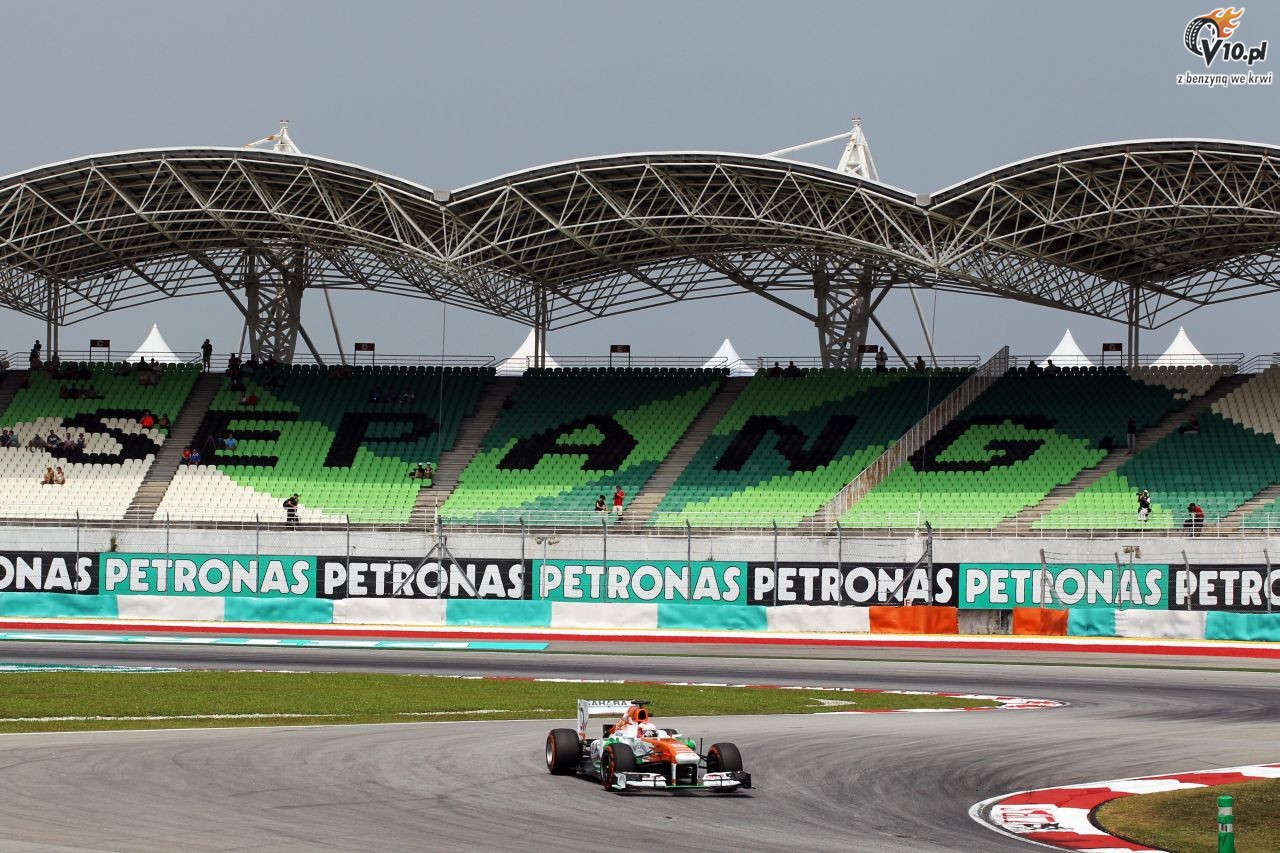 GP Malezji 2013 - pitkowe treningi
