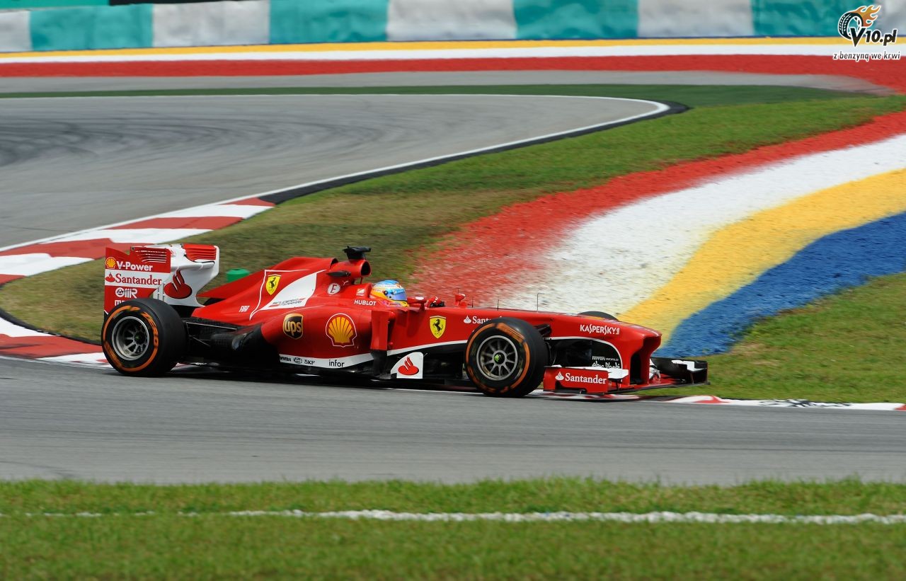 GP Malezji 2013 - pitkowe treningi