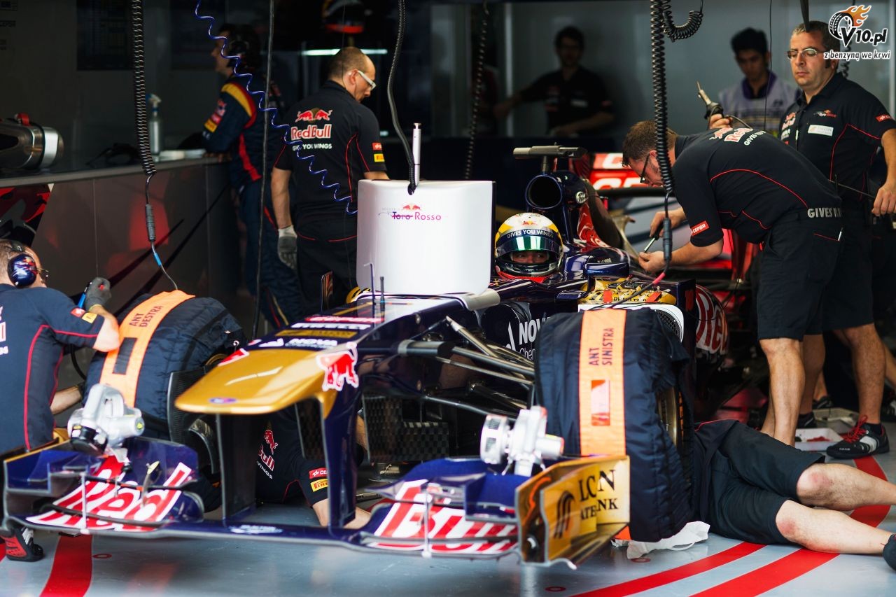 Toro Rosso zmodyfikowao przegrzewajcy si wydech