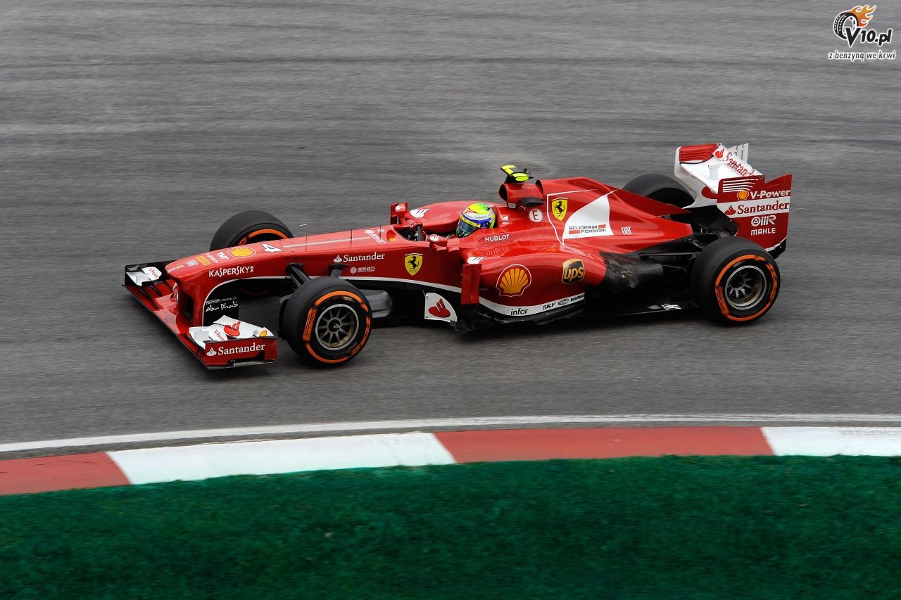 Ferrari nie lekceway tempa kwalifikacyjnego