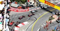 GP Monako 2018 - ustawienie na starcie wycigu