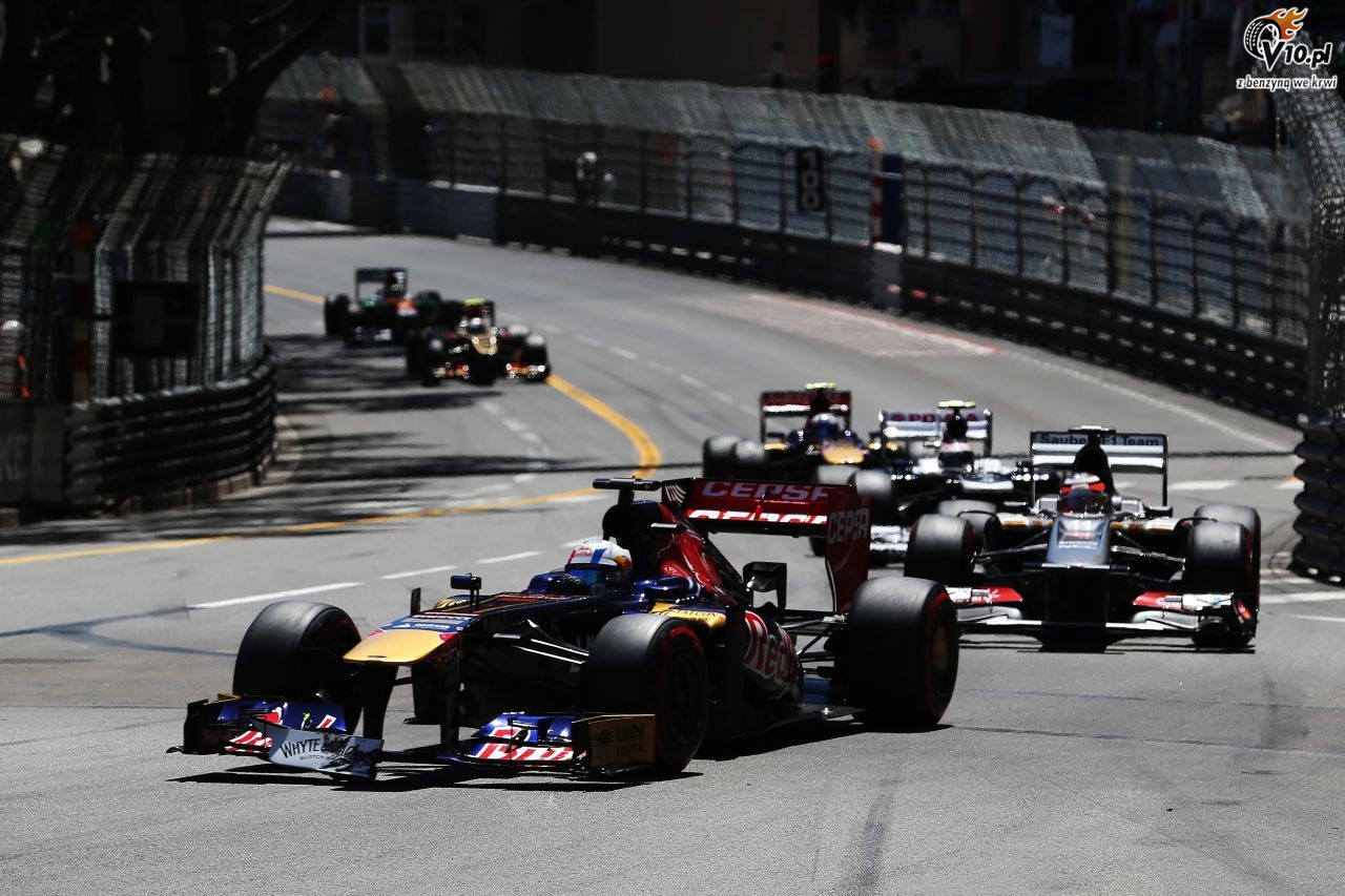 GP Monako 2013 - wycig