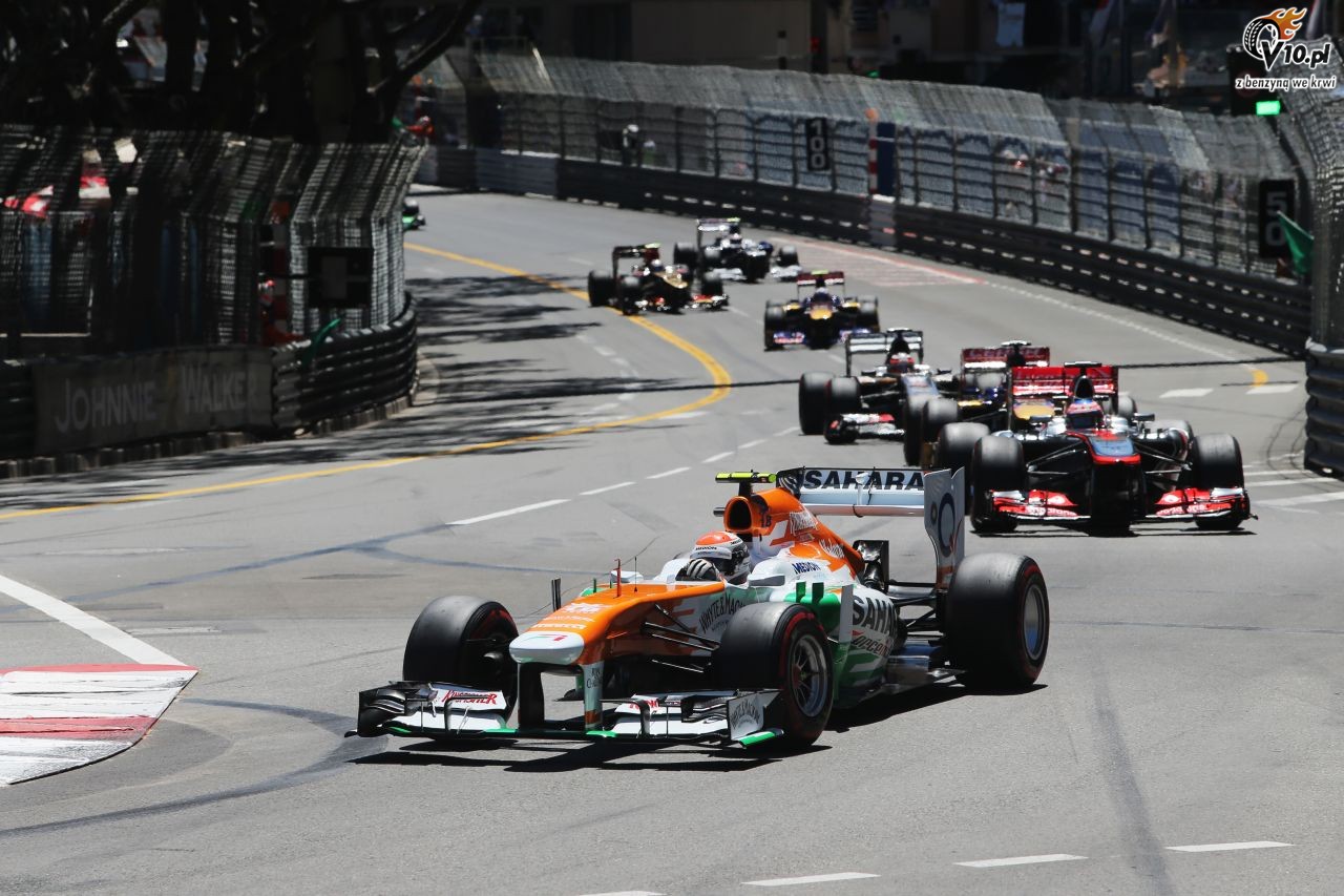 GP Monako 2013 - wycig