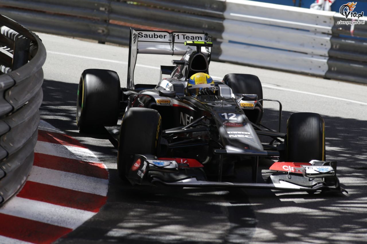 GP Monako 2013 - wycig