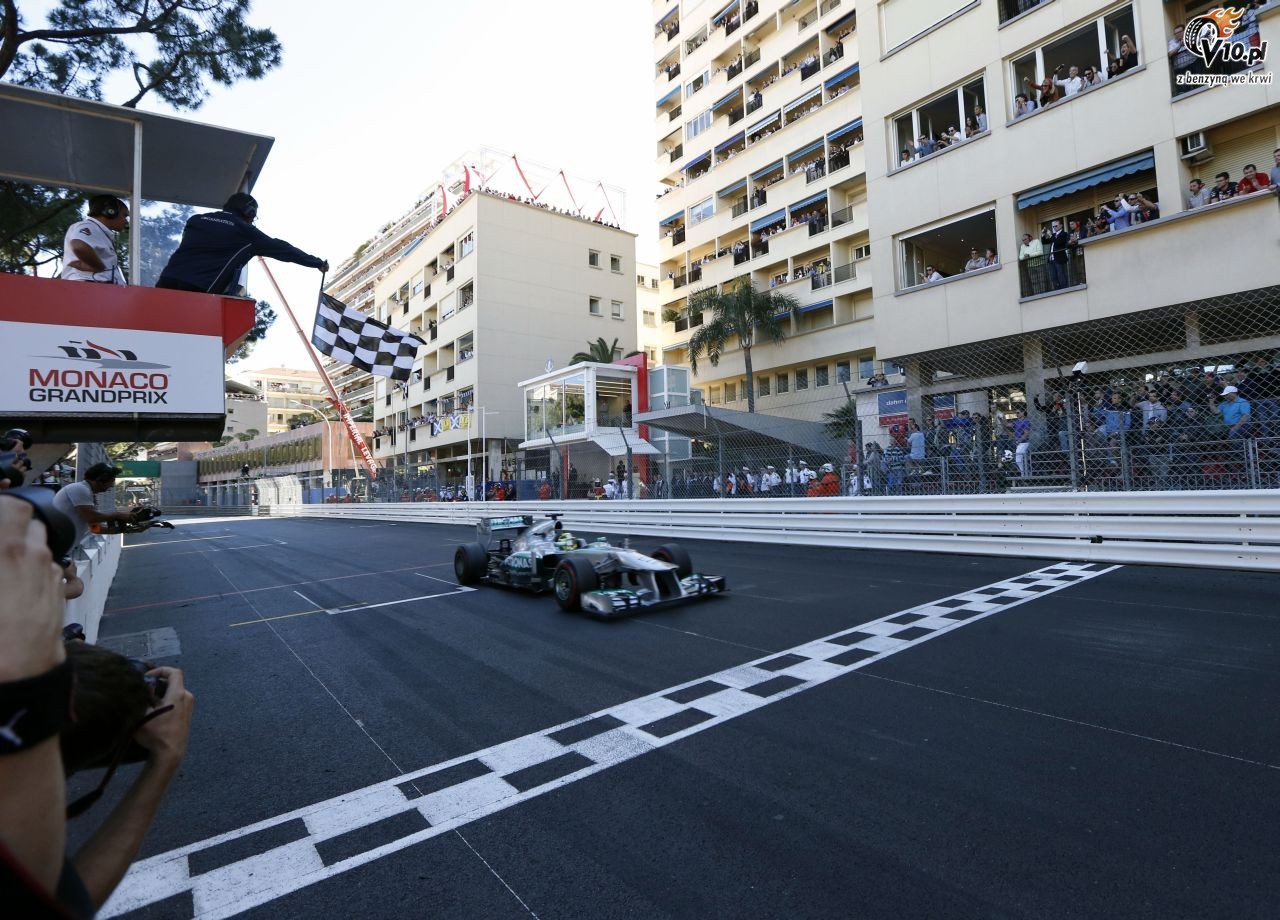 GP Monako 2013 - wycig