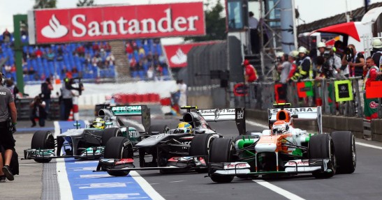 GP Niemiec 2013 - piątkowe treningi