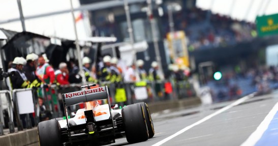 GP Niemiec 2013 - piątkowe treningi