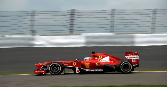 GP Niemiec 2013 - piątkowe treningi