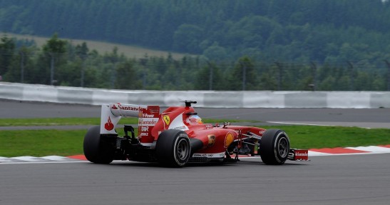 GP Niemiec 2013 - piątkowe treningi