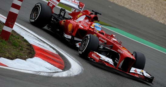 GP Niemiec 2013 - piątkowe treningi