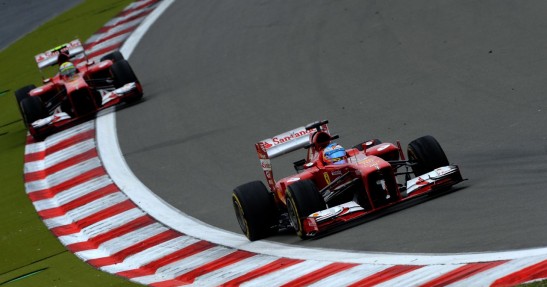 GP Niemiec 2013 - piątkowe treningi