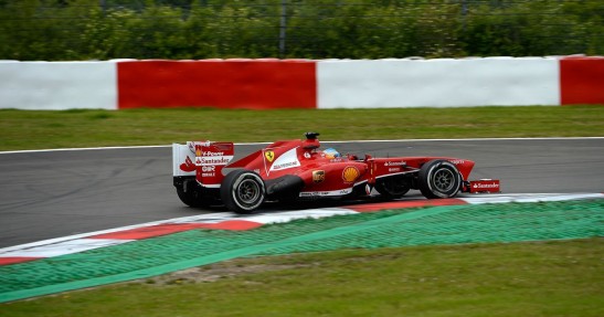 GP Niemiec 2013 - piątkowe treningi