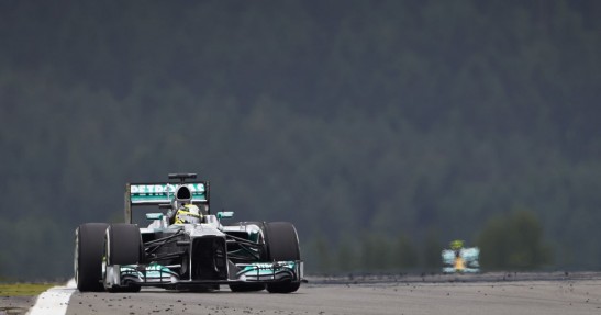 GP Niemiec 2013 - piątkowe treningi