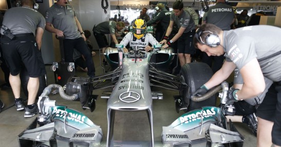 GP Niemiec 2013 - piątkowe treningi