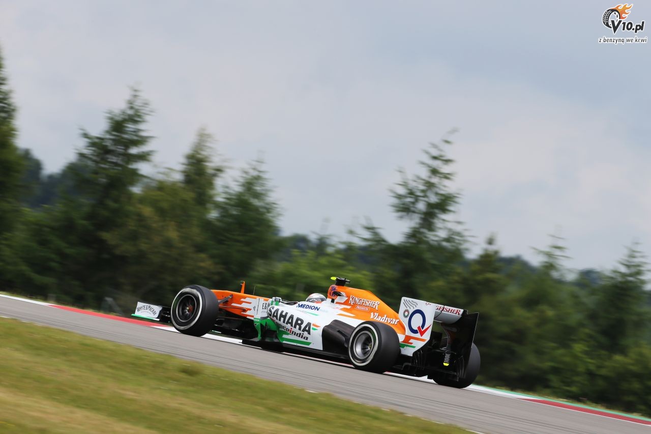 GP Niemiec 2013 - pitkowe treningi