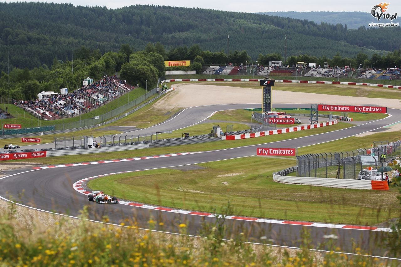 GP Niemiec 2013 - pitkowe treningi