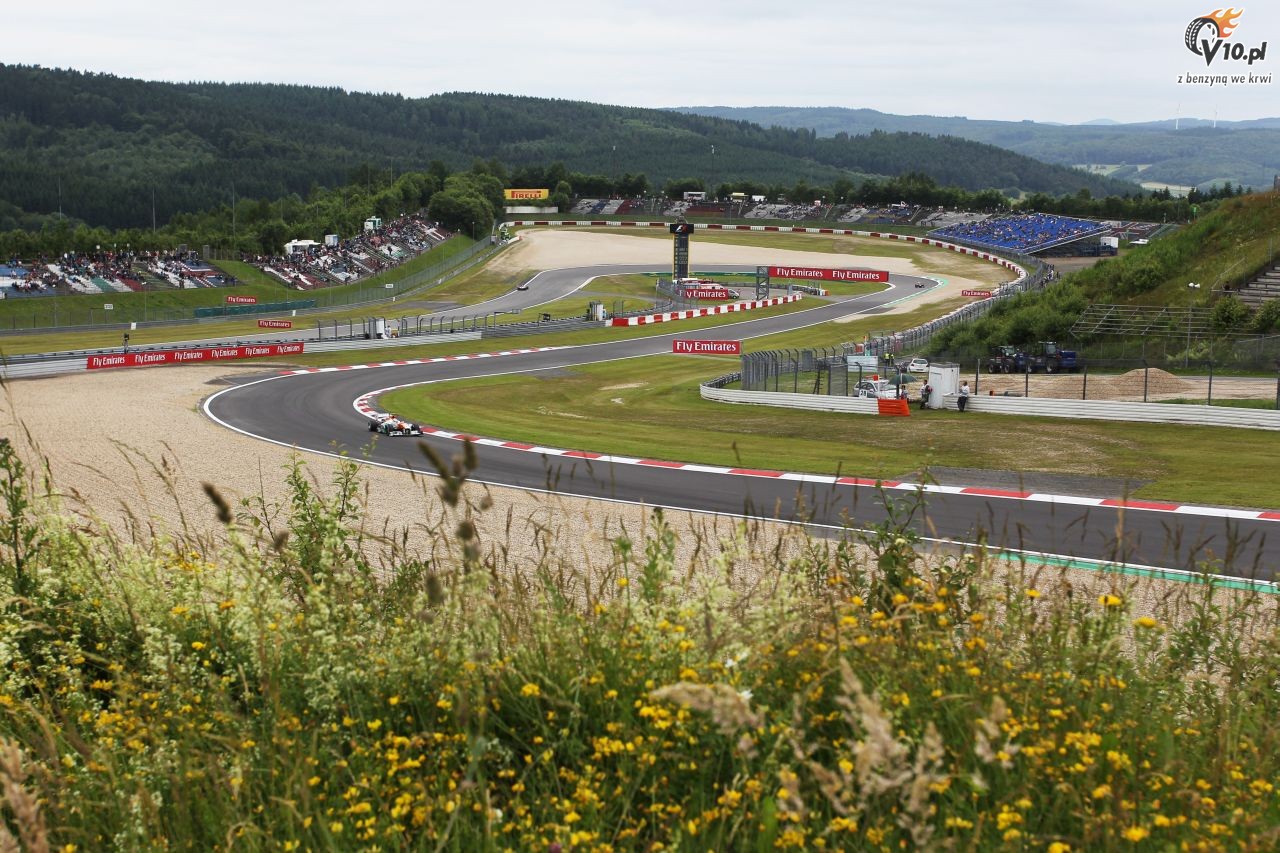 GP Niemiec 2013 - pitkowe treningi
