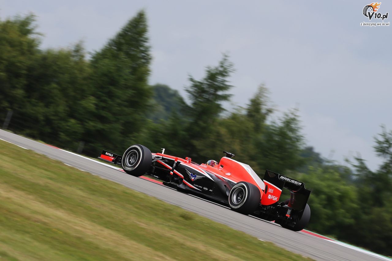 GP Niemiec 2013 - pitkowe treningi