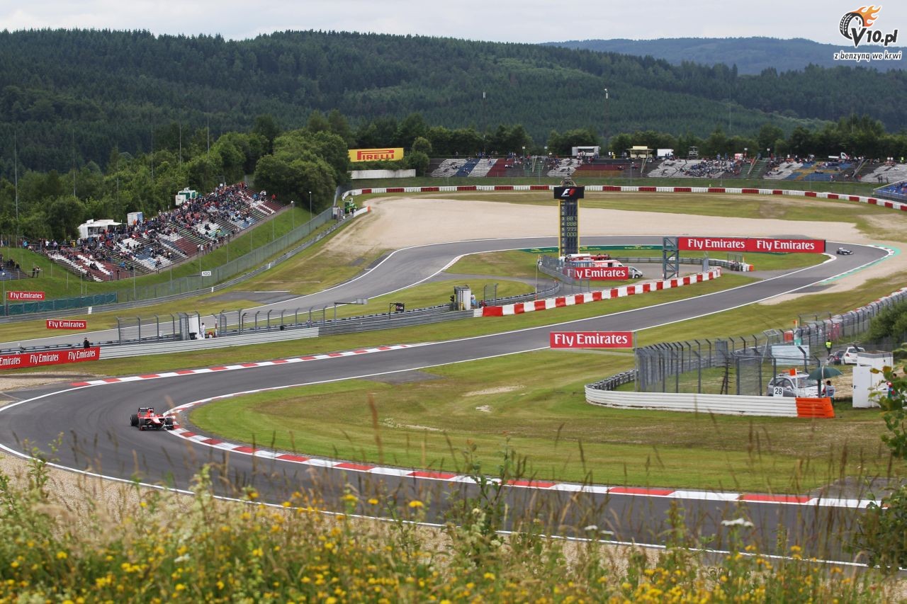 GP Niemiec 2013 - pitkowe treningi