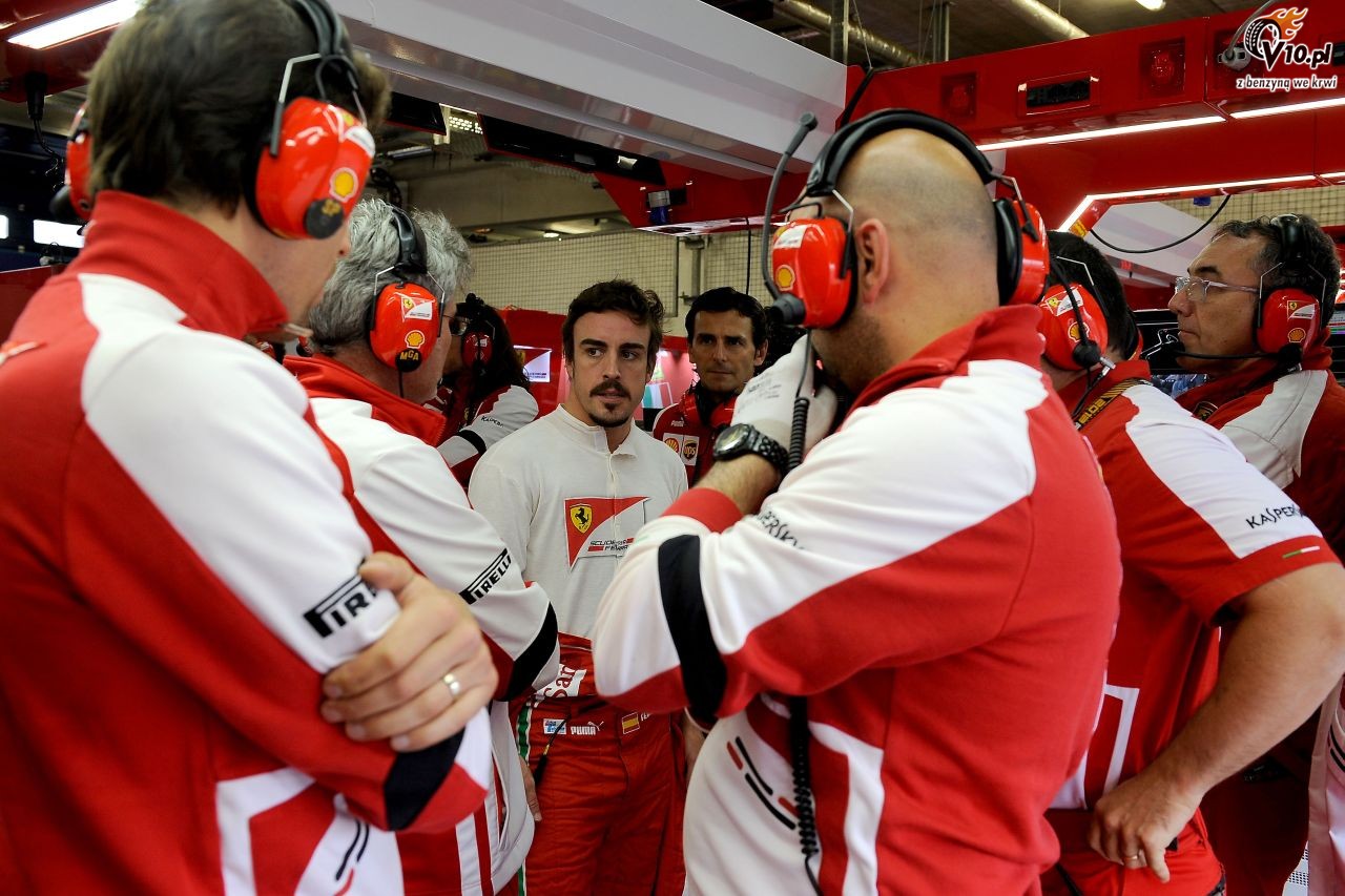 Alonso pokaza, kto rzdzi w Ferrari
