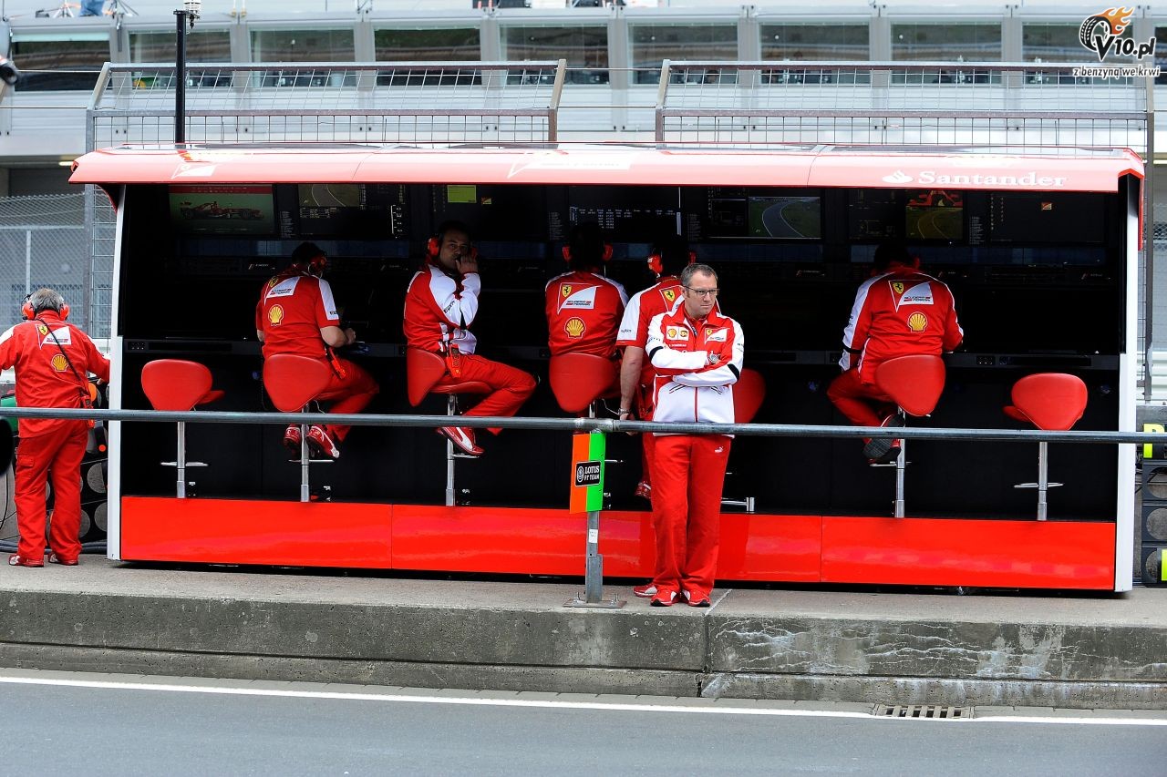 GP Niemiec 2013 - pitkowe treningi