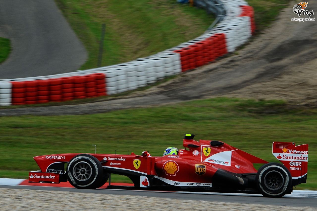 GP Niemiec 2013 - pitkowe treningi