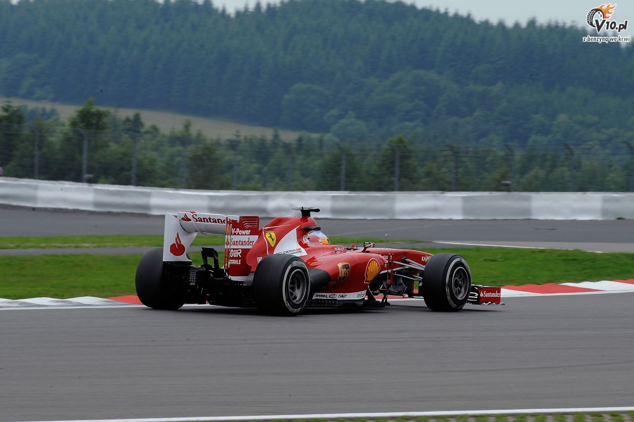 GP Niemiec 2013 - pitkowe treningi
