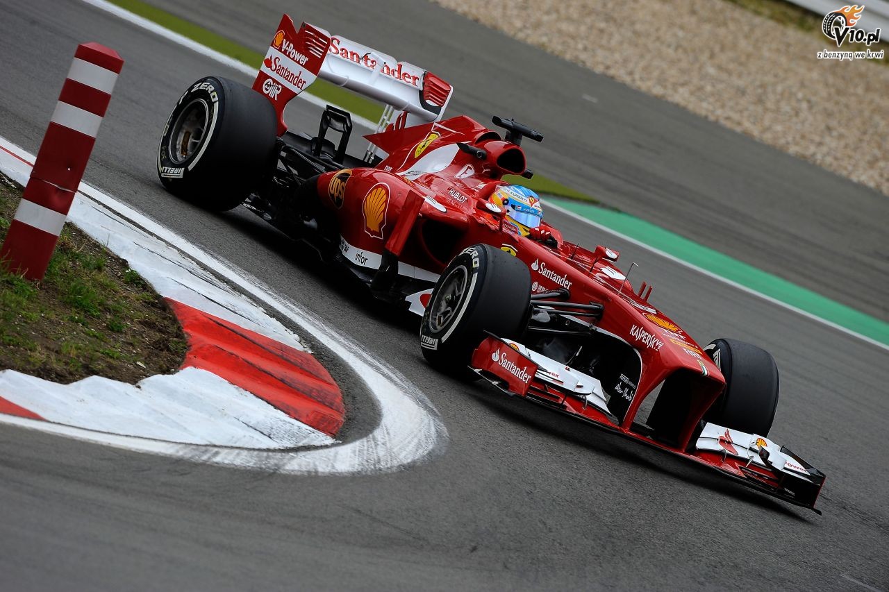 Alonso cieszy si krokiem naprzd Ferrari