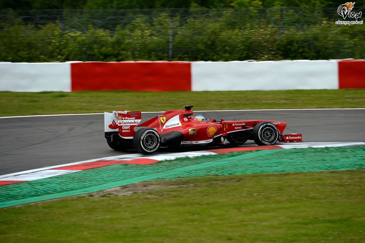 GP Niemiec 2013 - pitkowe treningi