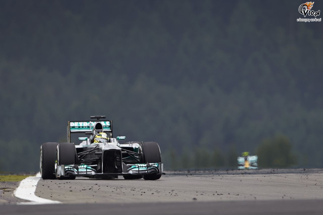 GP Niemiec 2013 - pitkowe treningi