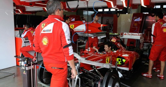 GP Niemiec 2013 - przygotowania