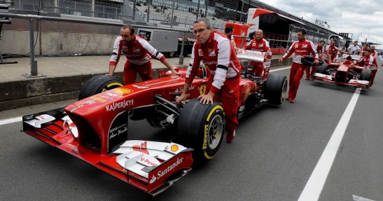 GP Niemiec 2013 - przygotowania