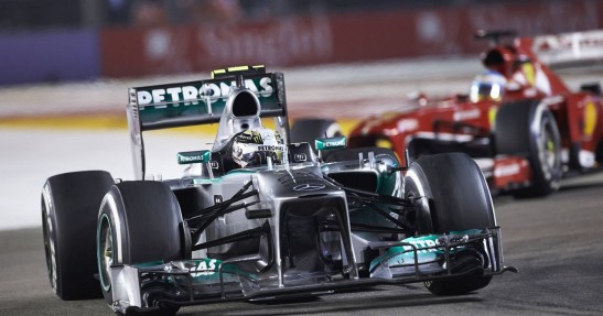 GP Singapuru 2013 - wyścig