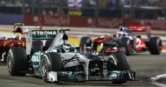 GP Singapuru 2013 - wyścig