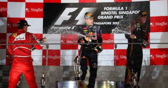 GP Singapuru 2013 - wyścig