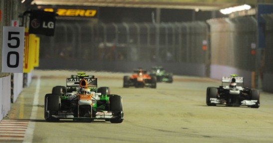 GP Singapuru 2013 - wyścig