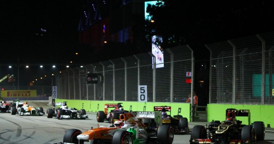 GP Singapuru 2013 - wyścig