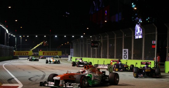 GP Singapuru 2013 - wyścig