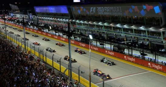 GP Singapuru 2013 - wyścig