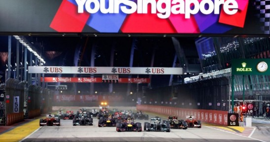 GP Singapuru 2013 - wyścig