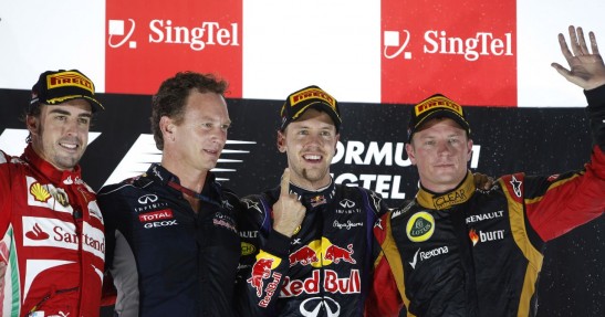 GP Singapuru 2013 - wyścig